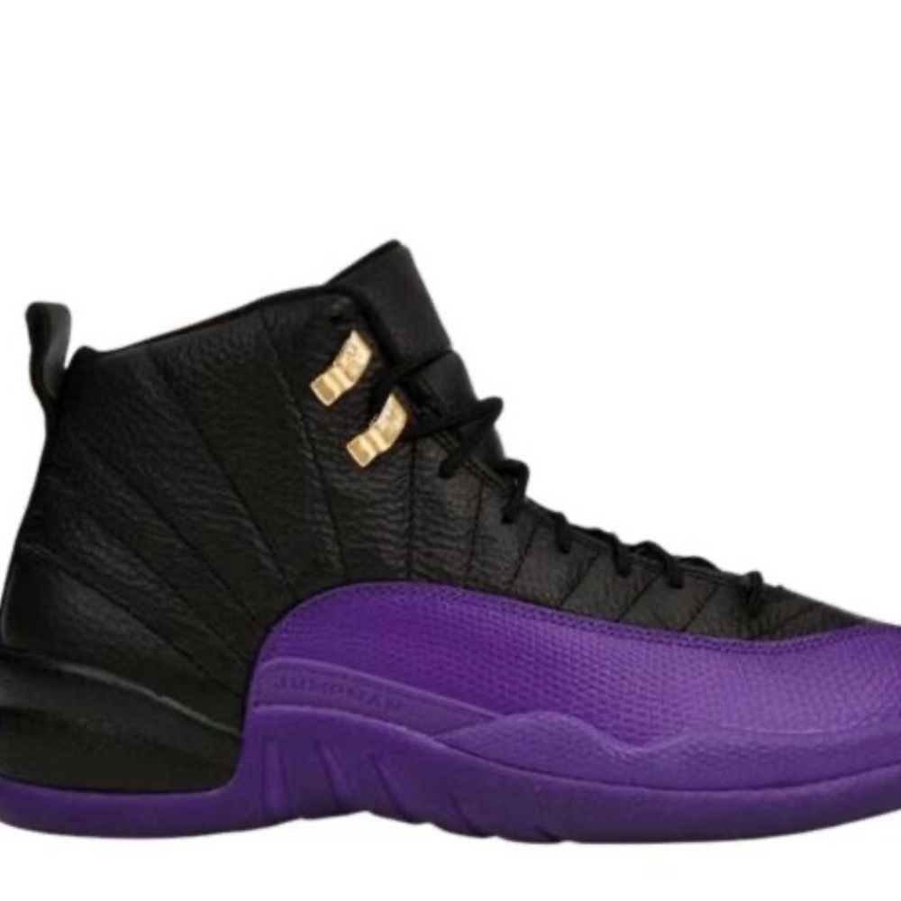 NIKE Air Jordan 12 Retro 'Field Purple" Sneakers Size 7.5
